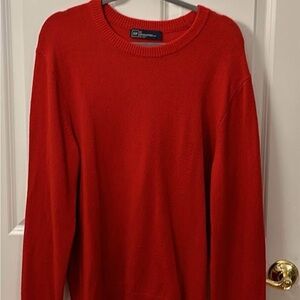 Red Lambswool Sweater